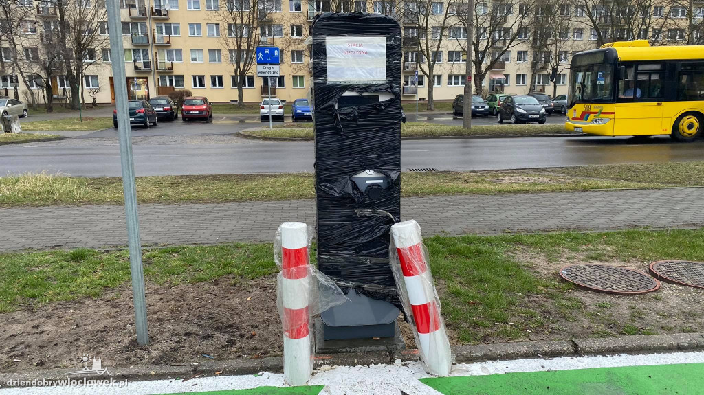 We Włocławku stawiają ładowarki do aut