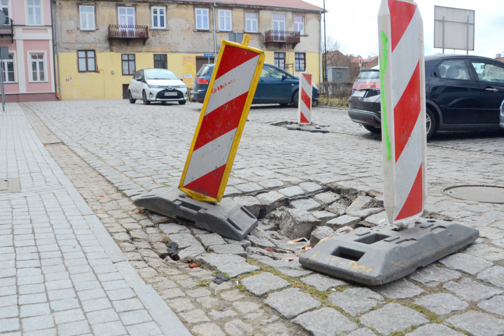 Tak wygląda nawierzchnia na Starym Rynku