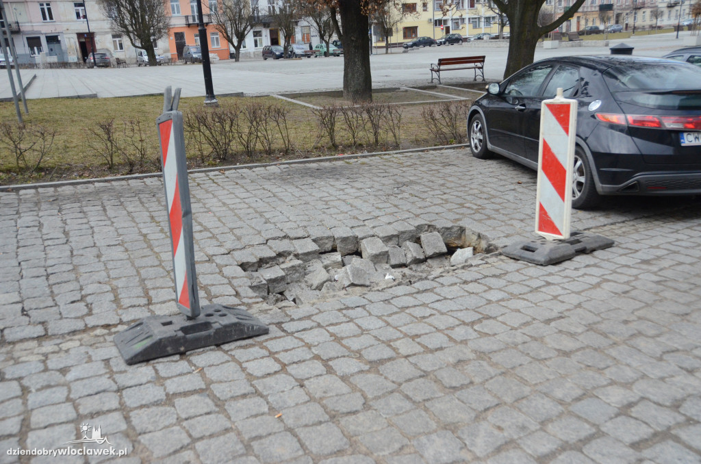 Tak wygląda nawierzchnia na Starym Rynku