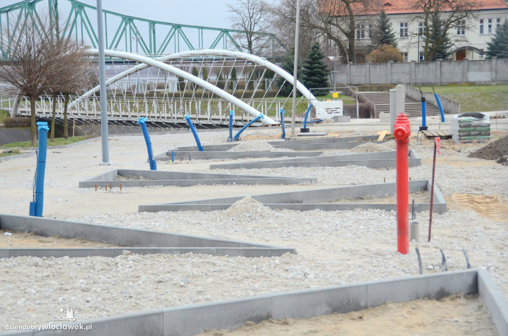 Woonerf na ul. Piwnej: tak postępują prace