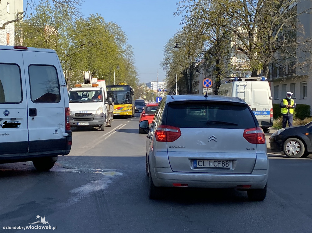 Kolizja na al. Chopina