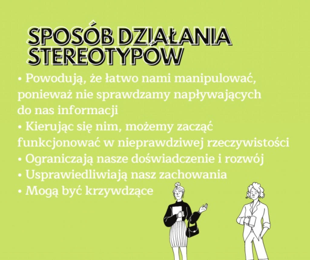 Uczniowie LZK o stereotypach