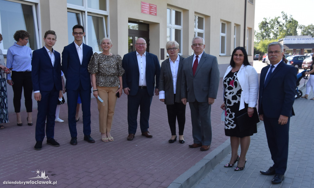 Otwarcie łącznika w Zespole Szkół nr 3 we Włocławku