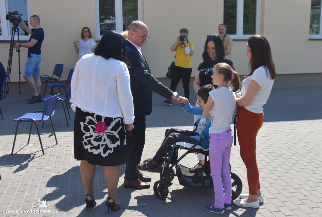 Otwarcie łącznika w Zespole Szkół nr 3 we Włocławku