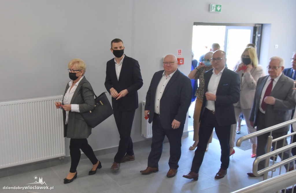 Otwarcie łącznika w Zespole Szkół nr 3 we Włocławku