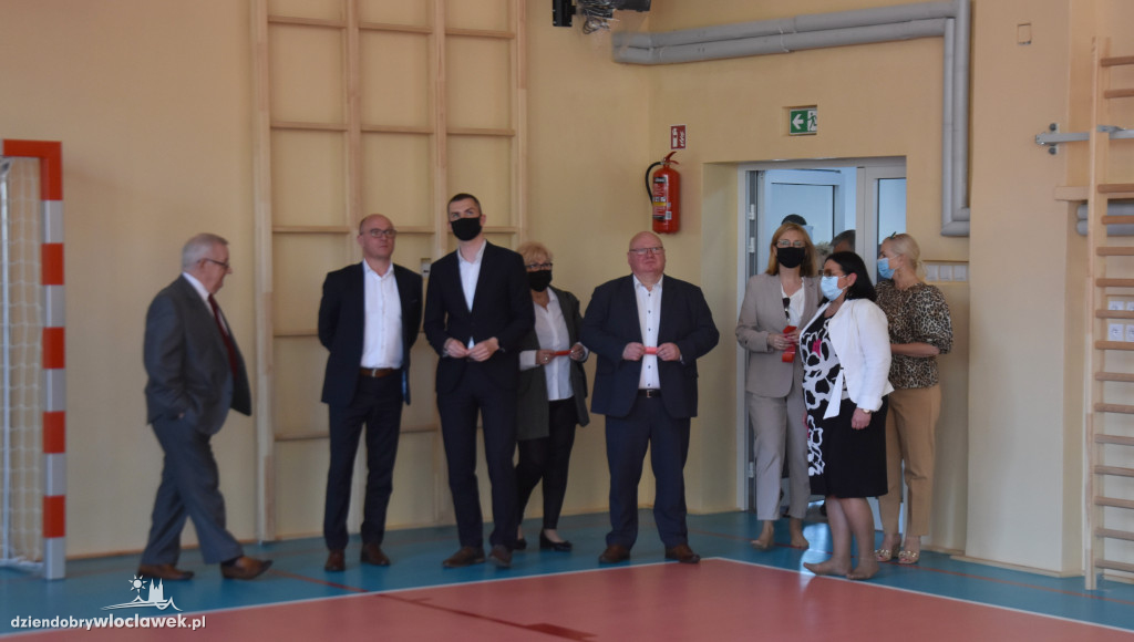 Otwarcie łącznika w Zespole Szkół nr 3 we Włocławku