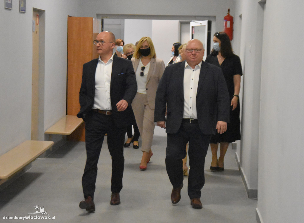 Otwarcie łącznika w Zespole Szkół nr 3 we Włocławku
