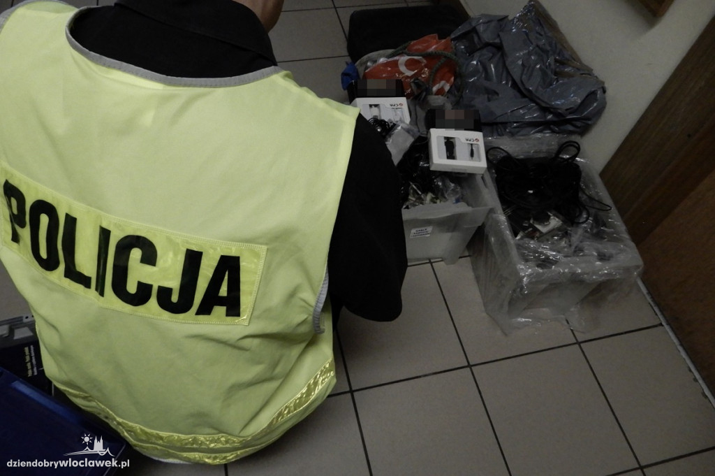 19-latek okradał magazyn w centrum miasta