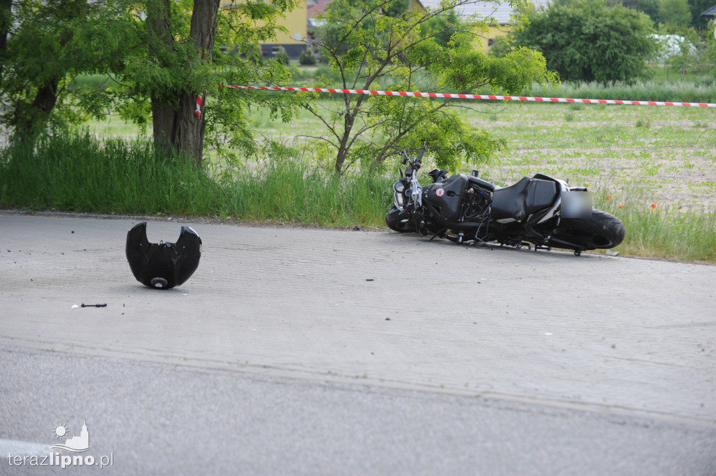W wypadku zginął motocyklista