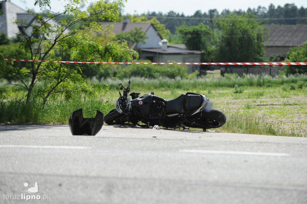 W wypadku zginął motocyklista
