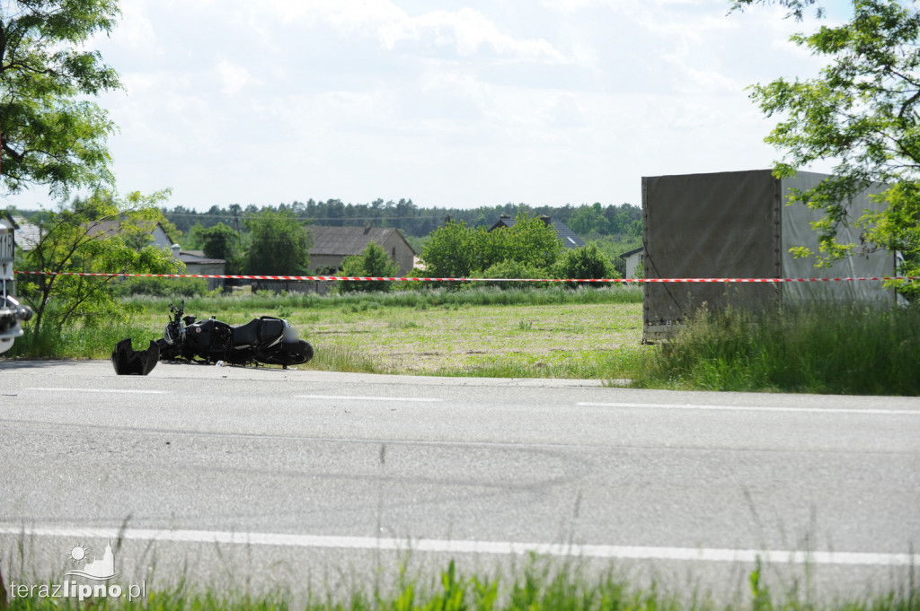 W wypadku zginął motocyklista