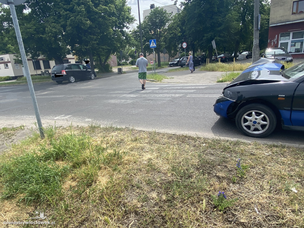 Kolizja na os. Kazimierza Wielkiego