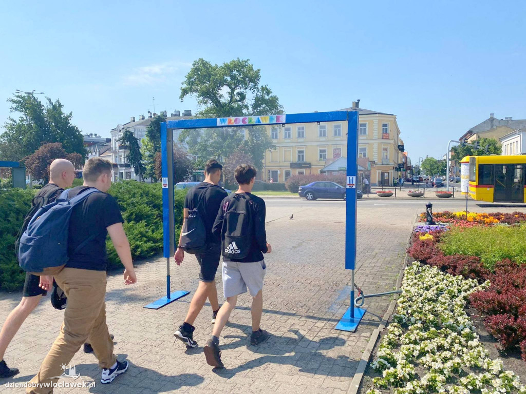 Kurtyna wodna na pl. Wolności