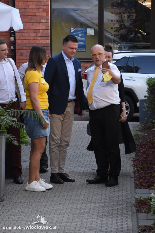 Szymon Hołownia we Włocławku