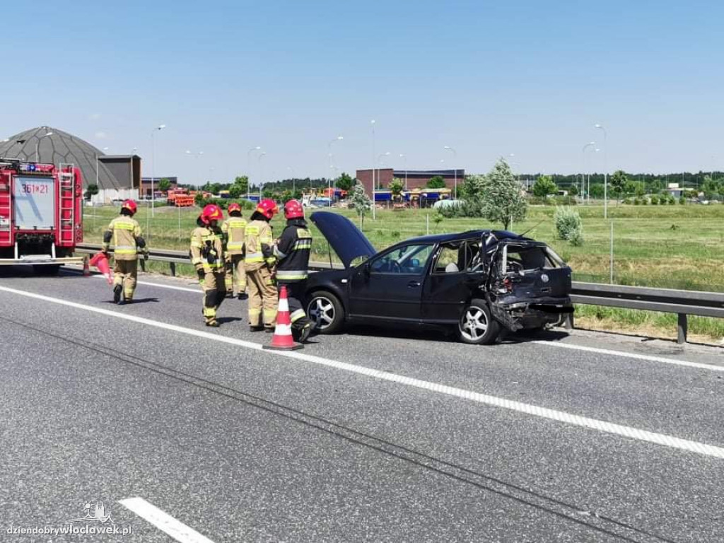 Karambol na autostradzie A1