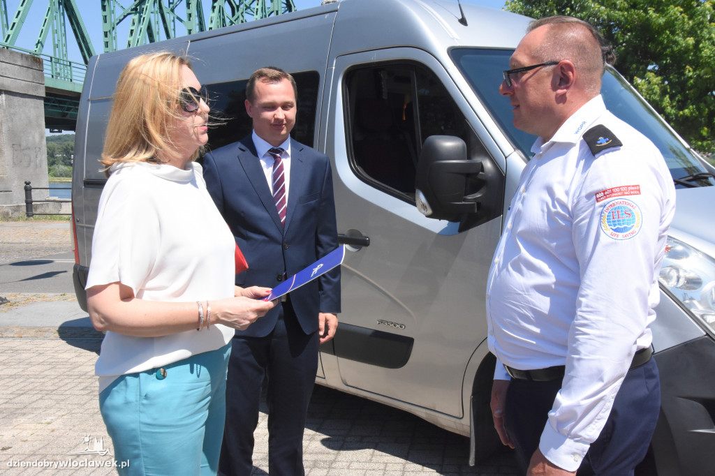 Nowe auto WOPR Włocławek