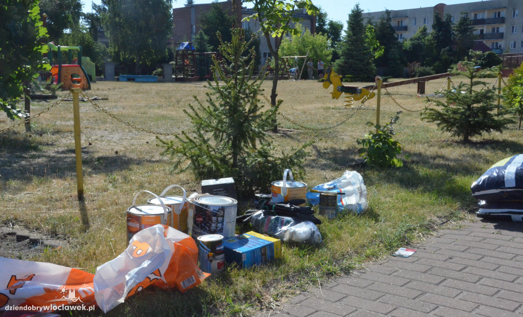 Włocławska Konfederacja remontuje plac zabaw