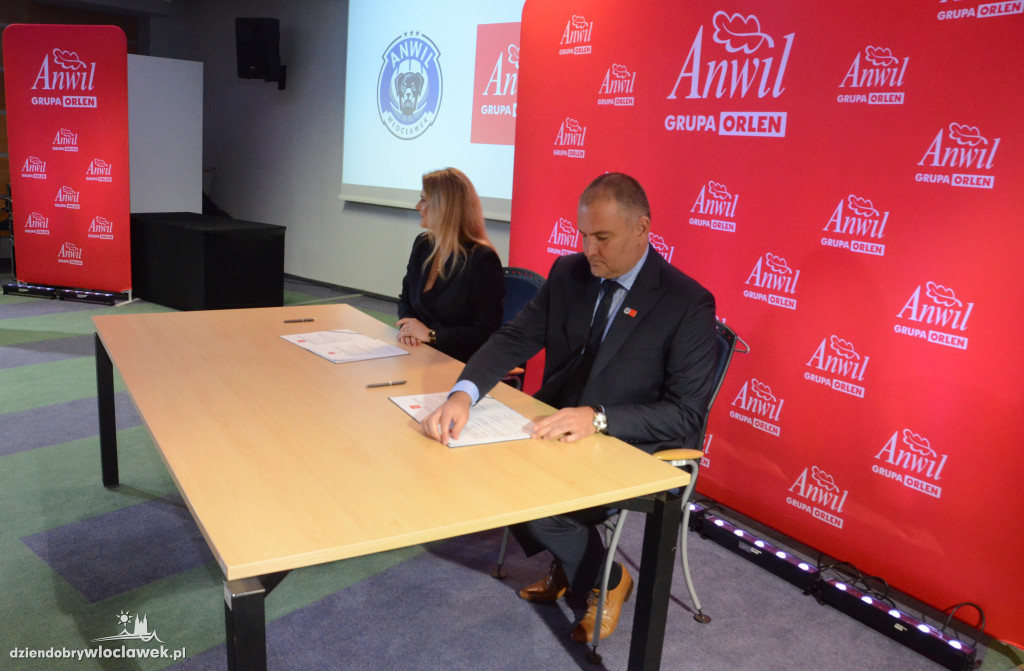 Anwil Włocławek z nową umową sponsorską