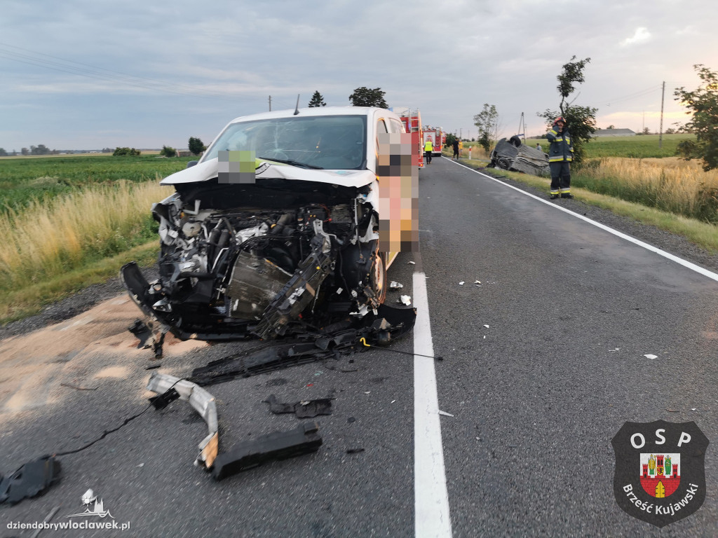 Wypadek w gminie Brześć Kujawski