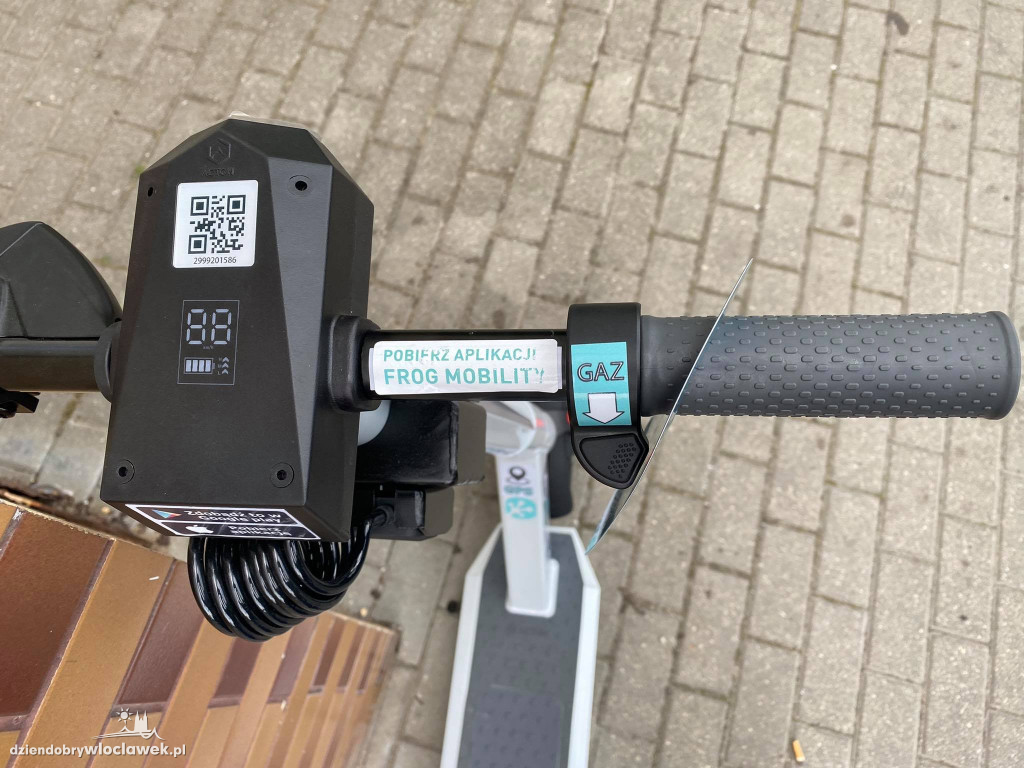 Hulajnogi elektryczne znów we Włocławku