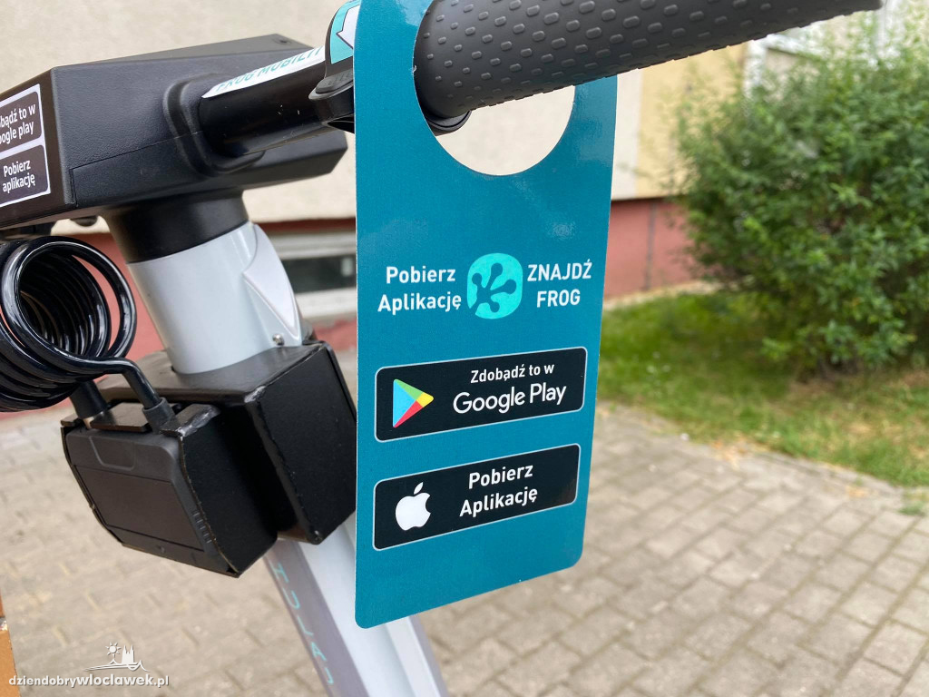 Hulajnogi elektryczne znów we Włocławku