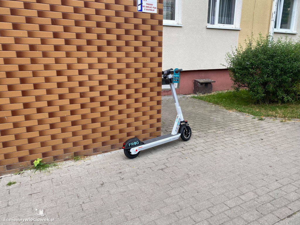 Hulajnogi elektryczne znów we Włocławku