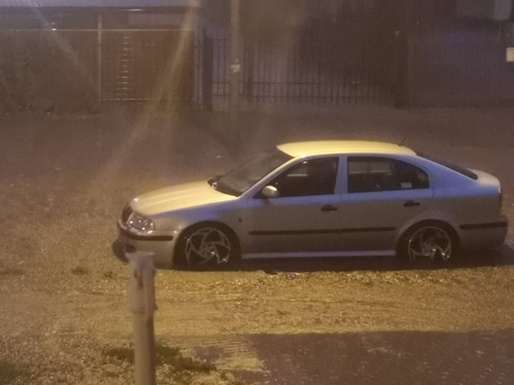 Takie straty spowodowała nocna burza