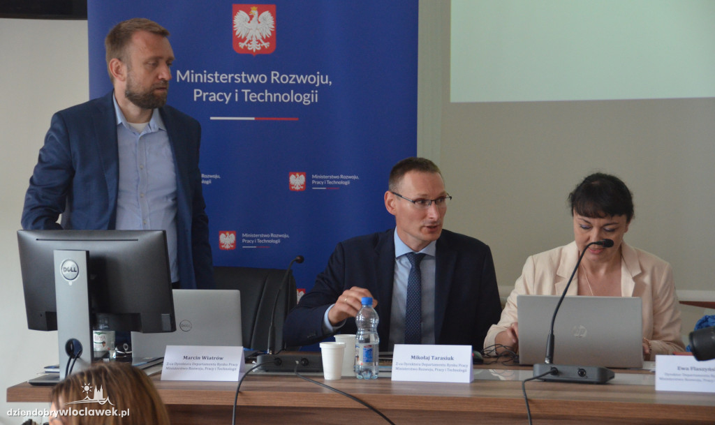 Wiceminister Iwona Michałek spotkała się z dyrektorami PUP
