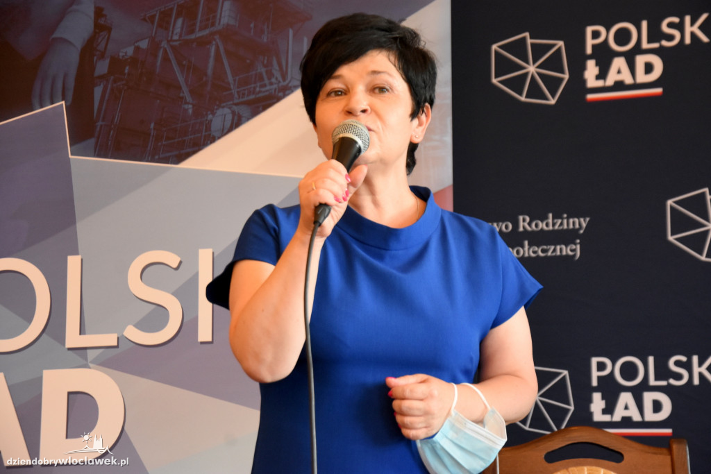 Minister Marlena Maląg z wizytą we Włocławku