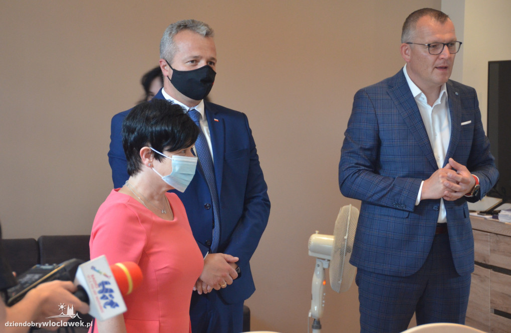 Minister Maląg z wizytą w Brześciu Kujawskim