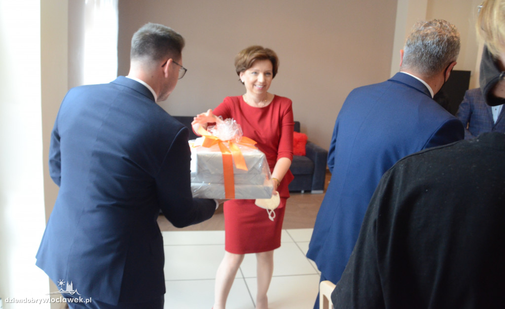 Minister Maląg z wizytą w Brześciu Kujawskim