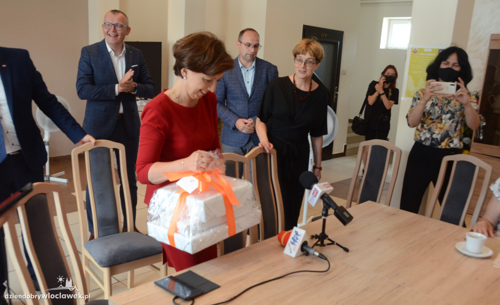 Minister Maląg z wizytą w Brześciu Kujawskim