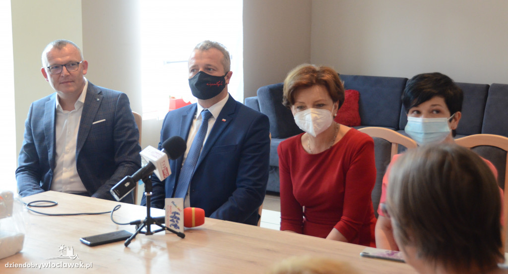 Minister Maląg z wizytą w Brześciu Kujawskim