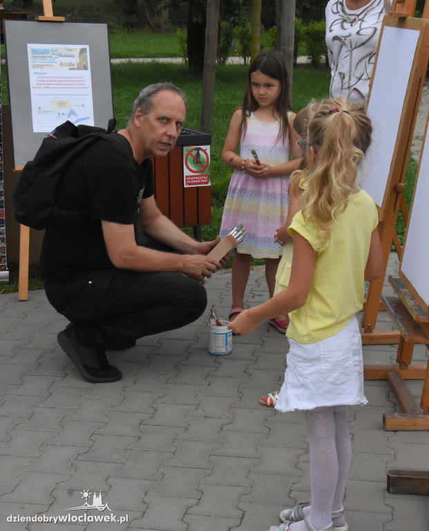 Warsztaty artystyczne w Parku na Słodowie