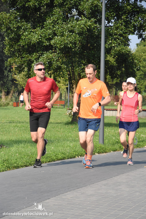 Parkrun w parku na Słodowie