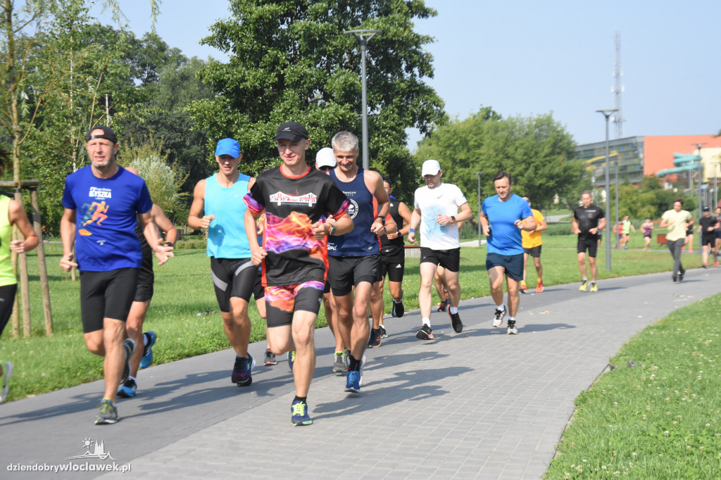 Parkrun w parku na Słodowie