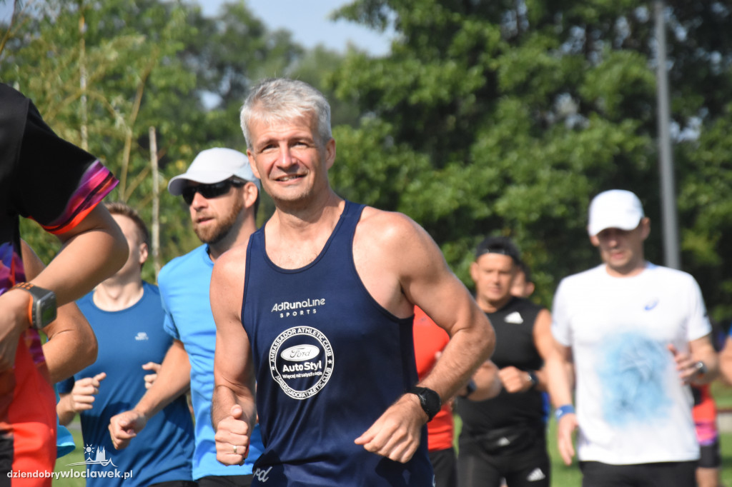 Parkrun w parku na Słodowie