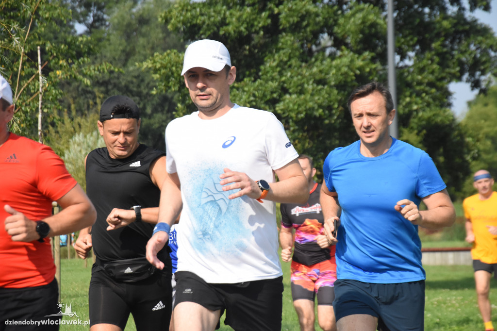 Parkrun w parku na Słodowie
