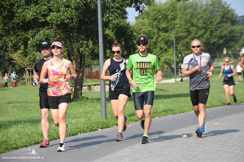 Parkrun w parku na Słodowie