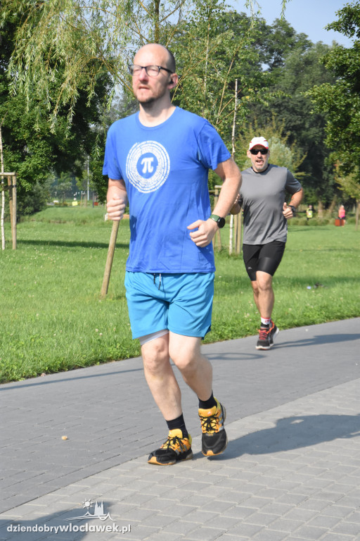Parkrun w parku na Słodowie