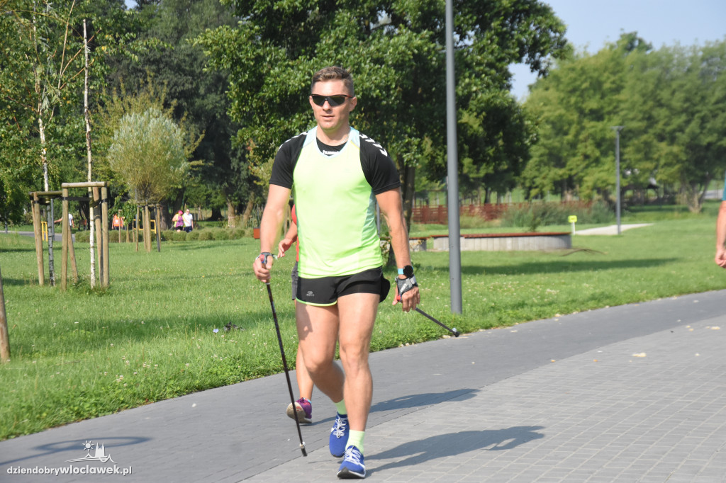 Parkrun w parku na Słodowie