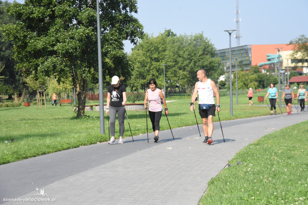 Parkrun w parku na Słodowie