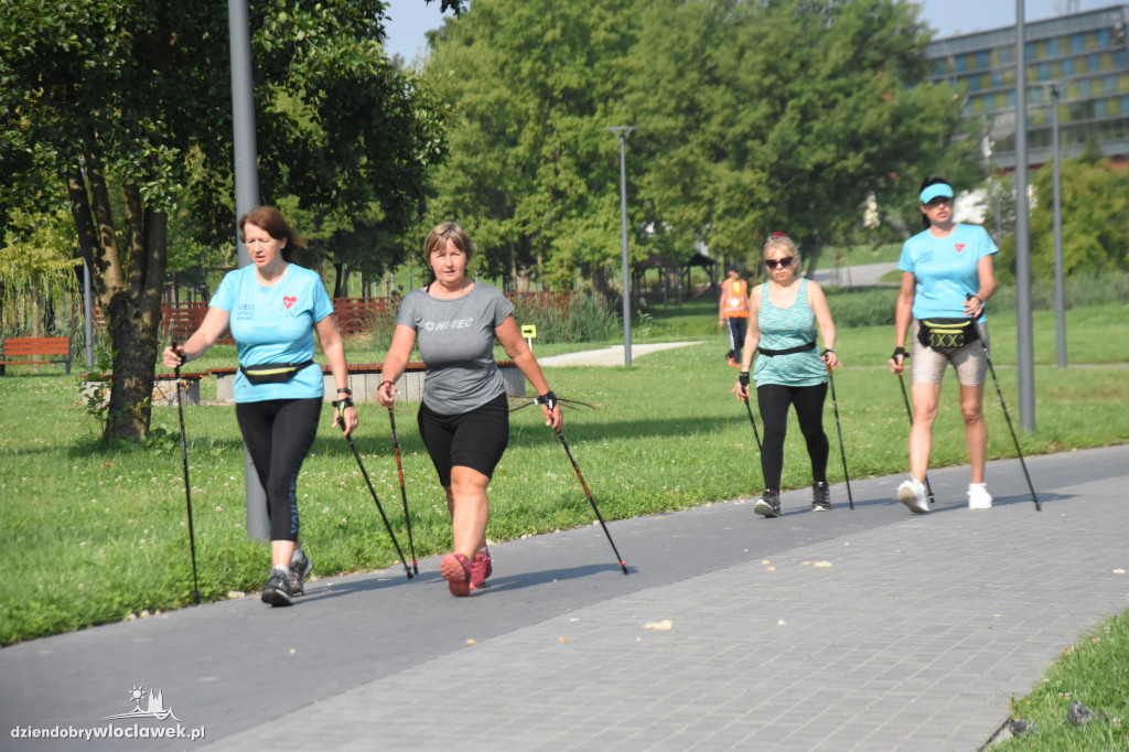 Parkrun w parku na Słodowie