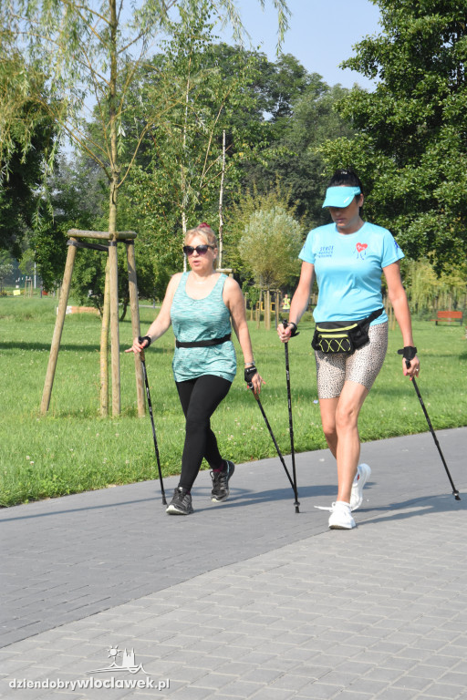 Parkrun w parku na Słodowie
