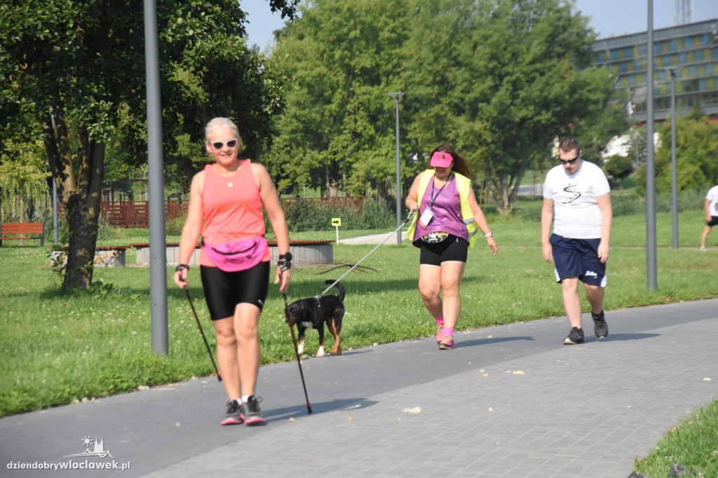 Parkrun w parku na Słodowie
