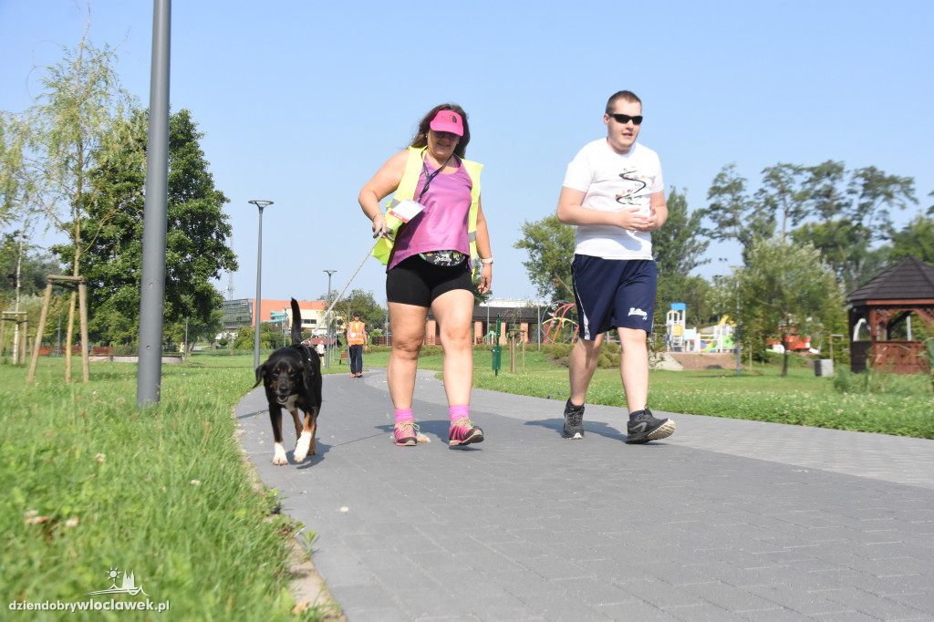 Parkrun w parku na Słodowie