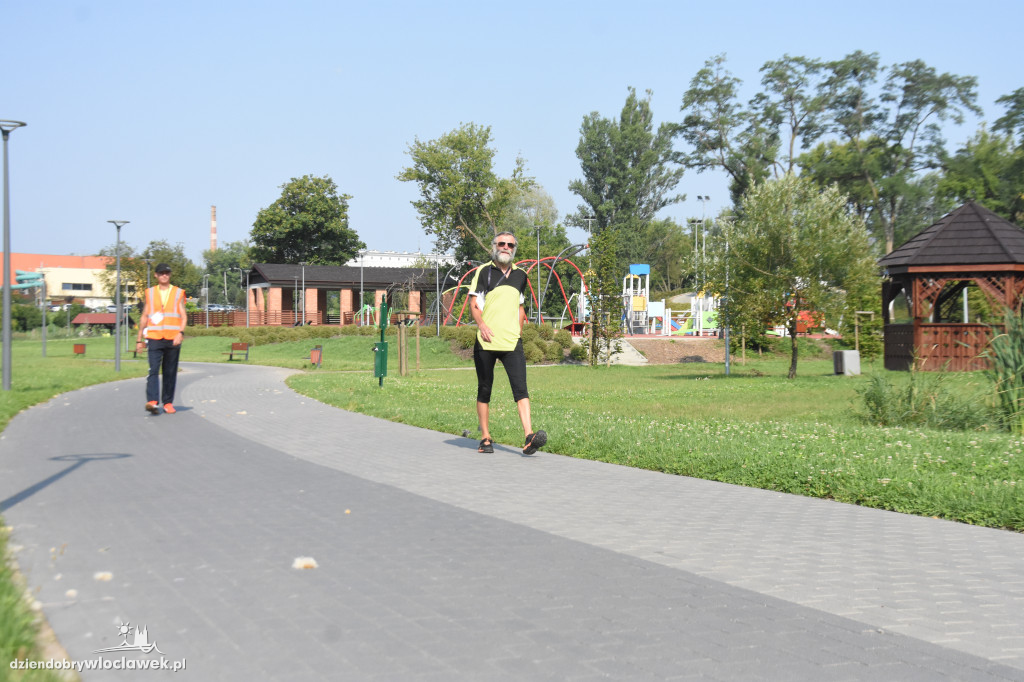Parkrun w parku na Słodowie