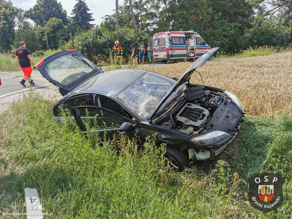 Groźny wypadek pod Włocławkiem