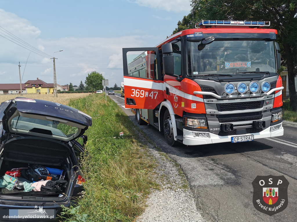 Groźny wypadek pod Włocławkiem