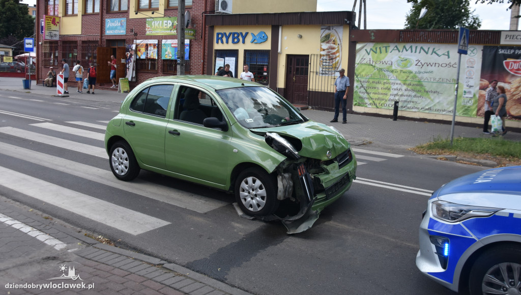 Na ul. Kaliskiej zderzyły się dwie osobówki!